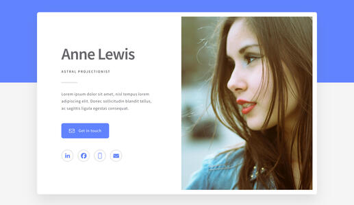 Digital Profile Demo A - DigitPres A sleek, mobile-first professional identity page for businesses and individuals.